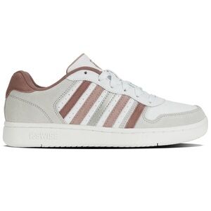 COURT PALISADES K-Swiss White and Brown Sneakers size 9.5 new no box